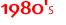 1980'S