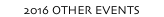 2016 OTHER EVENTS