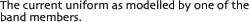The current uniform as modelled